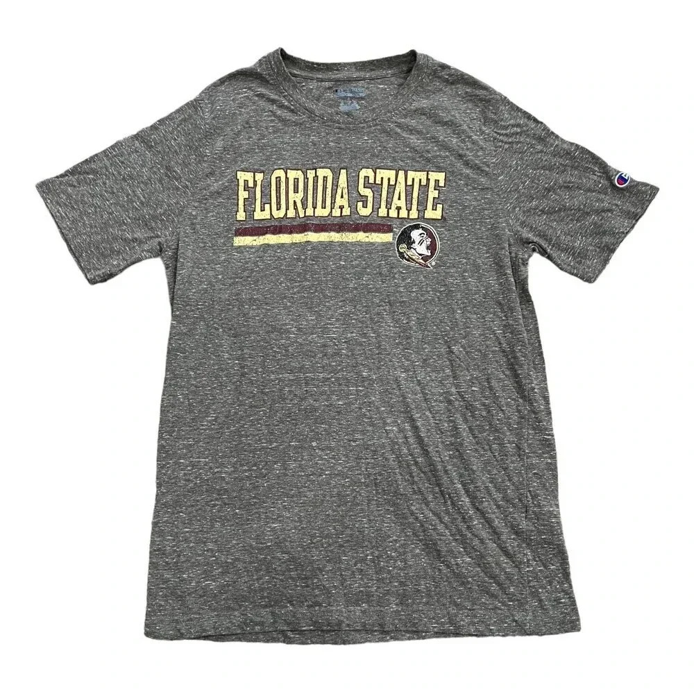 Champion Gray Florida State Athletic T-Shirt L